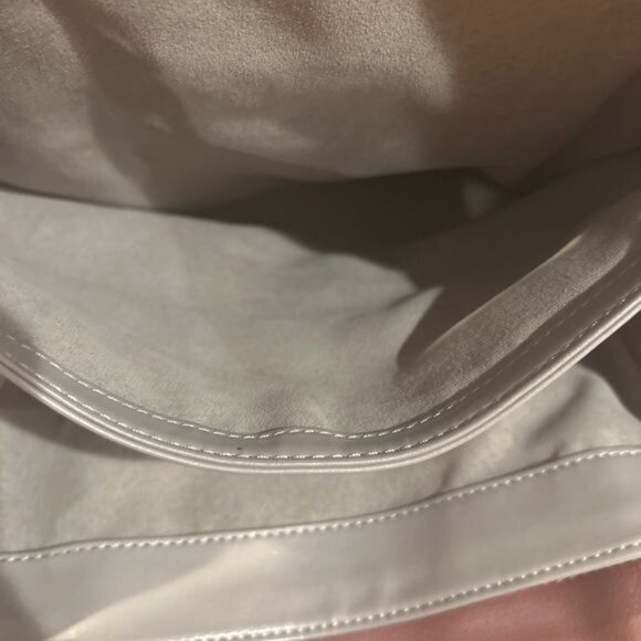 Vince Camuto Large Leather Tote Bag Women's Crossbody‎ Strap Beck Cinnabar - Picture 8 of 15